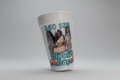 Single Styrofoam Cup